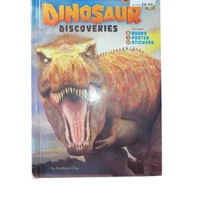 Dinosaur Discoveries Illustrated Book GUC